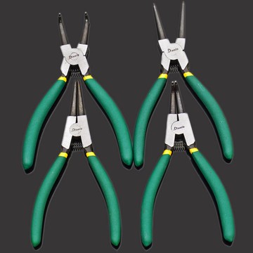 得威斯卡簧鉗子 內卡外卡擋圈鉗 7寸9寸彈簧安裝拆卸鉗軸用卡環鉗