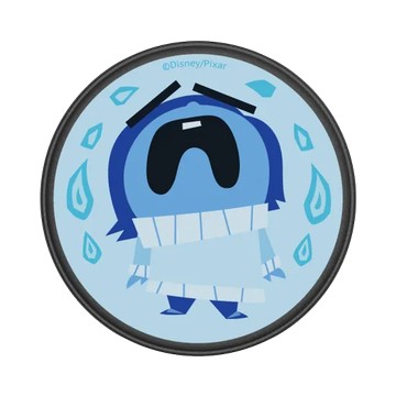 GRIP O (MagSafe 兼容） 黑 - 迪士尼-皮克斯 PIXAR - 腦筋急轉彎 - 憂憂