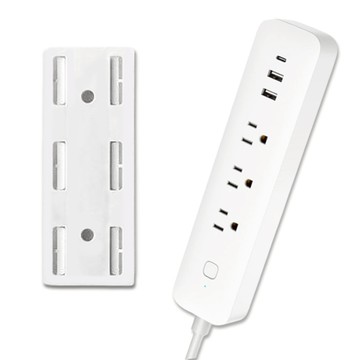 0646 排插固定器 延長線固定器 插座固定器 電源線固定器 數據機分享器固定