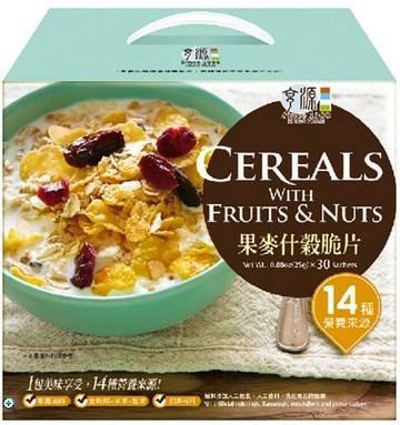 【亨源生機】果麥什榖脆片(25gx30包/盒)~超商限下單2盒