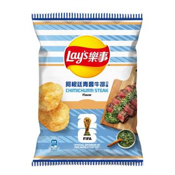 樂事 阿根廷青醬牛排口味洋芋片70G/包