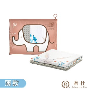 柔仕舒眠豆毯（薄款）-機靈玉兔_廠商直送