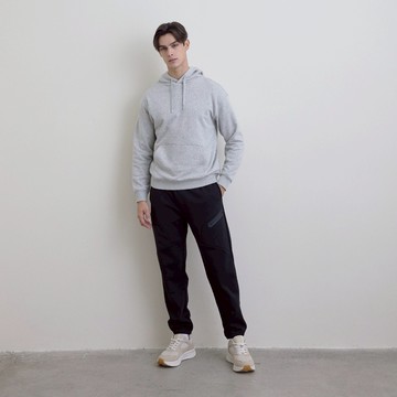 GIORDANO 男裝內刷毛彈力束口褲 Two Mile Wear系列【雙色任選】01115801