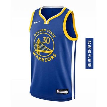 NIKE NBA 青少年球衣 勇士隊 Stephen Curry WZ2B7BX2P00-WARSC