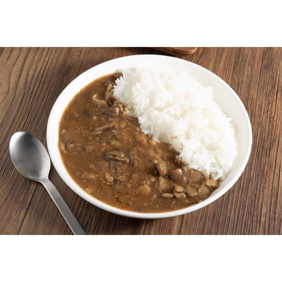 [丸浅苑] レトルトカレー キノコとひき肉のカレー 180g  化学調味料 保存料 着色料 不使用 四国 徳島県 椎茸 しいたけ きのこ キノコ 具だくさん ヘルシー