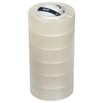Excell OPP透明封箱膠帶 150m x 48 x 0.05mm 6個  1組