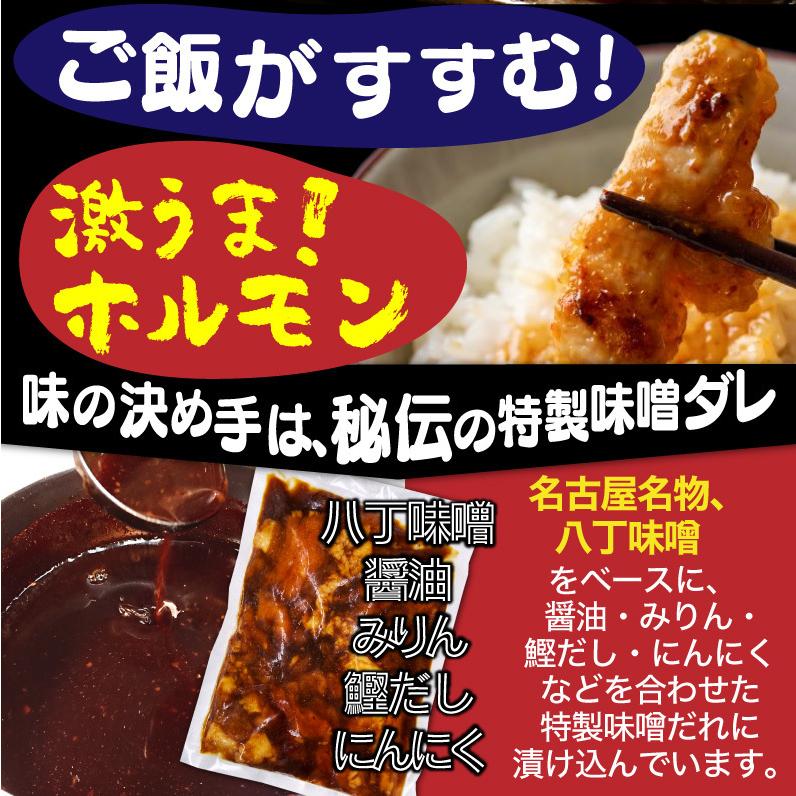 黒毛和牛 ホルモン 焼き肉 小腸 味噌だれ漬け 400g 宮崎県産 送料無料 BBQ おつまみ おかず クール便