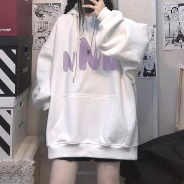 衛衣搭配女秋冬oversize鯊魚褲