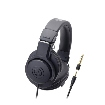 audio-technica ATH-M20x 高音質錄音室用專業型監聽耳機 耳罩式耳機