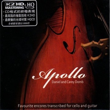 【停看聽音響唱片】【K2HD】丹尼爾．頓波(大提琴)、凱莉．頓波(吉它) / 阿波羅 (K2HD+HQCD)
