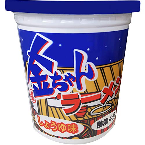 徳島製粉 金ちゃんラーメンカップ しょうゆ味 71g 12個