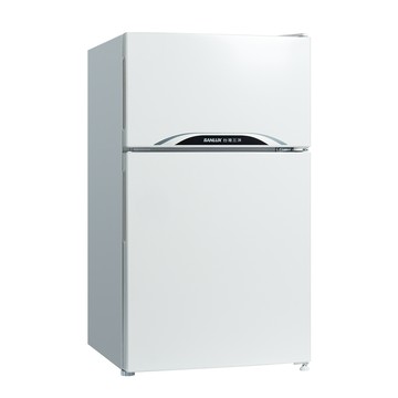 SANLUX台灣三洋 90公升變頻都會小宅雙門電冰箱 SR-V90B~含拆箱定位+舊機回收