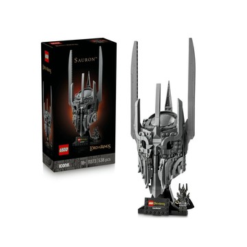 LEGO Icons 11373 魔戒：索倫的頭盔(模型玩具 魔戒電影 居家擺設 積木)