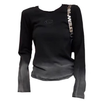 200斤外貿特大碼女裝速賣通亞馬遜歐美風扎染打底T恤上衣顯瘦復古