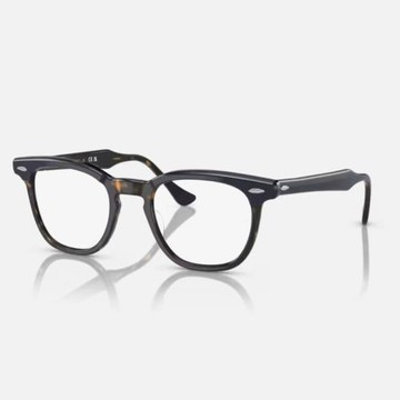 【RayBan 雷朋】圓形膠框光學眼鏡(RX5398F-8283 50mm)