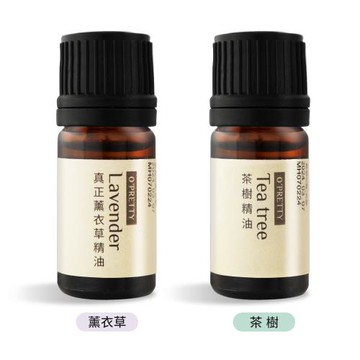 OPretty 歐沛媞 天然草本精油(5ml)X2-茶樹/真正薰衣草-任選