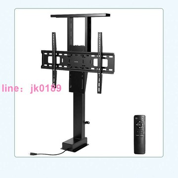 丶廣州電視機電動升降支架帶頂板支架顯示器升降隱藏電視支架