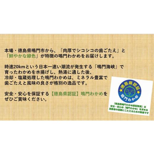 ふるさと納税 徳島県 鳴門市 鳴門産塩蔵わかめ 170g×8袋