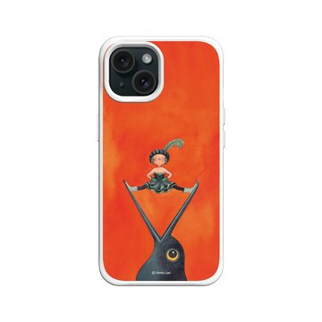 iPhone 15 SolidX 白 - 幾米 Jimmy Liao - 我的錯都是大人的錯-烏鴉