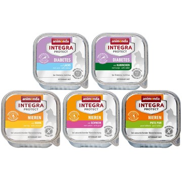 ANIMONDA 【16入組】德國- 100g Integra Protect專業貓咪處方食品 (貓餐盒/處方罐)