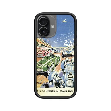 iPhone 17 Mod NX -邊框背蓋組合 (相機按鈕) 黑 - 24 Hours of Le Mans - Poster 1951
