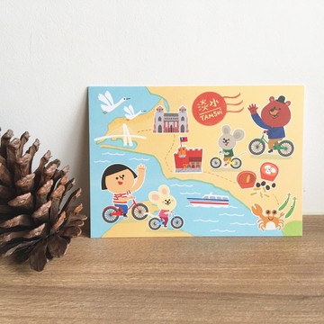 FIFI明信片－淡水小旅行