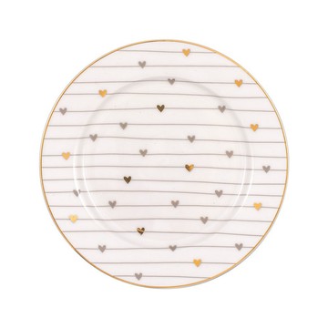 【WUZ屋子】丹麥GreenGate Grace grey 餐盤15cm