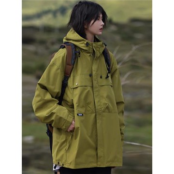 Nobodyknows秋冬騎行戶外機能徒步情侶夾克連帽三合一沖鋒衣外套