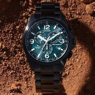 CITIZEN星辰 PROMASTER系列 光動能電波三眼腕錶 新年禮物 推薦 送禮 45.4mm/CB5925-82X