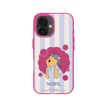 iPhone 16 Clear 粉漾桃 - 迪士尼-小熊維尼 Disney Winnie The Pooh - 做白日夢