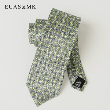 粉紅色圓圈碎花 時尚潮流 男士真絲領帶8cm英倫韓版西服BOSS老板