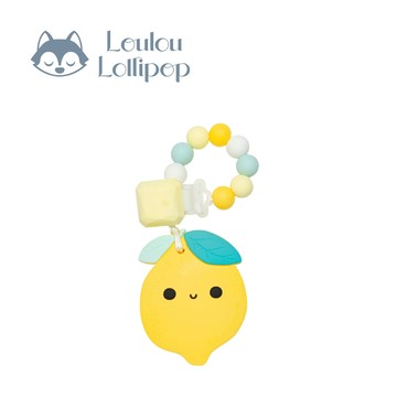 Loulou Lollipop - 造型固齒器/奶嘴鍊組 - 夏日青檸