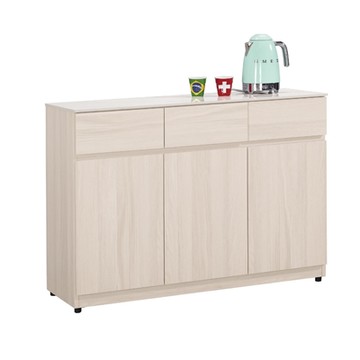 MUNA家居   里斯特4尺岩板餐櫃/碗盤櫃/下座  120.5X40X83.5cm