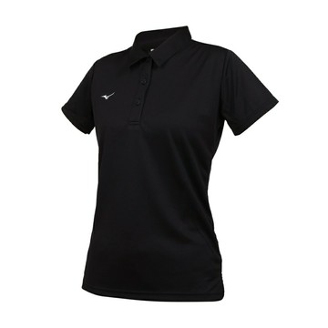 MIZUNO 女短袖POLO衫(免運 吸濕排汗 抗UV 台灣製 上衣 休閒 慢跑「32TAC31809」≡排汗專家≡