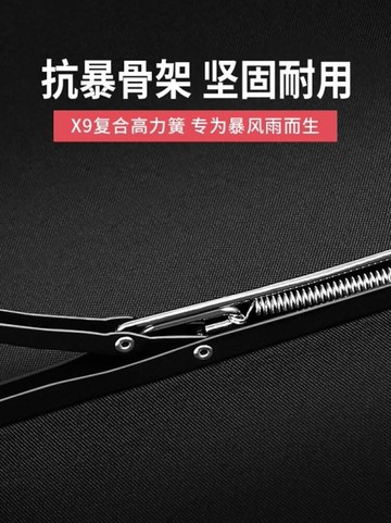 左都全自動雨傘男士自開自收女晴雨兩用傘防風三折大號加固折疊傘22