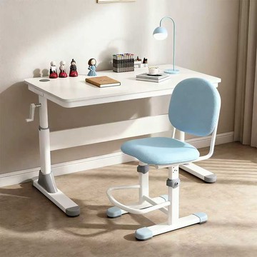 【智慧】升降學習桌 100公分升降書桌 升降電腦桌 電腦桌兒童 書桌 手搖升降 可貨到付款現貨 快速出貨 可開發票 6xx