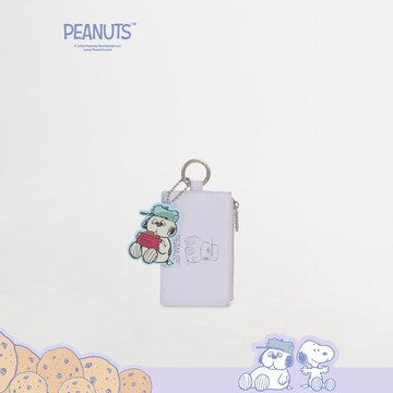 Peanuts真皮卡包(頭層皮)(馬卡龍系列)