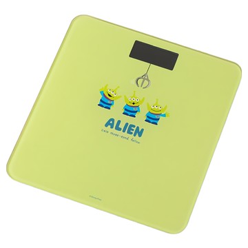 norns 電子體重計  迪士尼 三眼怪 黃色  1台  N-SC01
