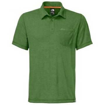 [ THE NORTH FACE ] 男 FlashDry 抗UV 短袖POLO衫 青綠灰 / CEY9HQ3