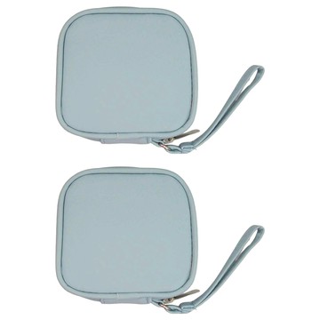 BUBM 便攜數位收納包 小巧玲瓏 防潑水  單一商品  藍色  2個