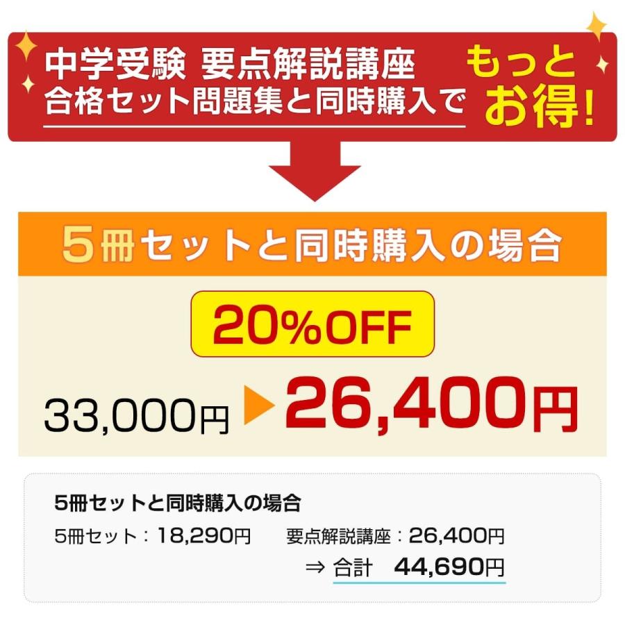 静岡英和女学院中学校・直前対策合格セット問題集(5冊) 中学受験 過去問の傾向と対策 [2024年度版] 参考書 自宅学習 送料無料   受験専門サクセス