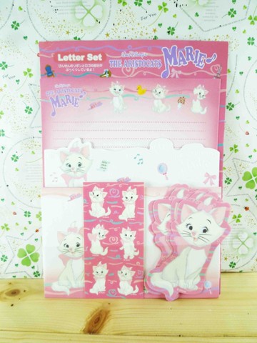 【震撼精品百貨】The Aristocats Marie 迪士尼瑪莉貓~信箋組-音符