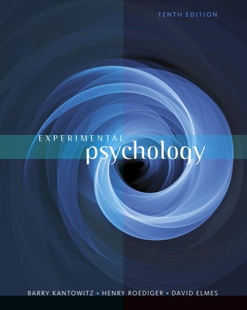 Experimental Psychology (10版) Kantowitz、Roediger III、Elmes 2014 Cengage