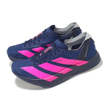 競速跑鞋 Adizero Adios Pro 4 M 男鞋 藍 紫 緩震 運動鞋 愛迪達 JR4946