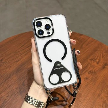 雙指環360°旋轉支架 掛繩 手機殼 適用 蘋果 iPhone 18 17 16 13 14 15 Promax 保護殼