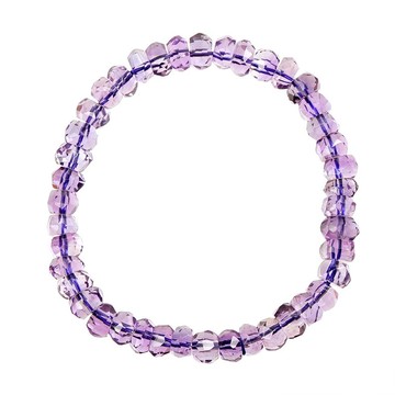 【正佳珠寶】紫水晶 頂級超透體自然型 15g 紫水晶手珠