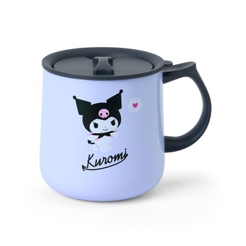 【震撼精品百貨】酷洛米_Kuromi~Sanrio 日本SANRIO三麗鷗 酷洛米溫馬克杯附蓋360ml-好友款*29702