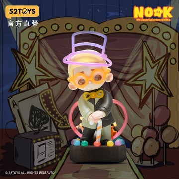【52TOYS 官方直營】NOOK 150%限定款 霓虹藝術家 吊卡公仔