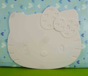 【震撼精品百貨】Hello Kitty 凱蒂貓~矽膠造型隔熱墊-頭型粉色【共1款】