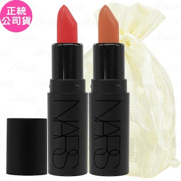 NARS 迷你奢慾緞光唇膏(1.2g)旅行袋組(公司貨)
